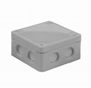 NG86-50G Niglon Grey 86x86x50mm connect box & 6 entries